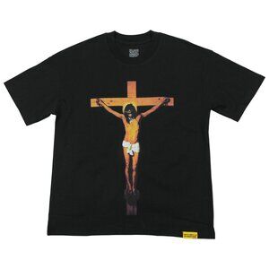 That’s An Awful Lot Of Cough Syrup Crucifix T-shirt Black | ALOCS